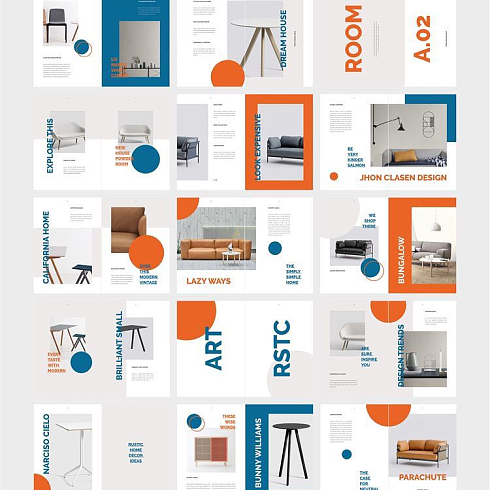 粉白色的漸變海報 清新設計美學